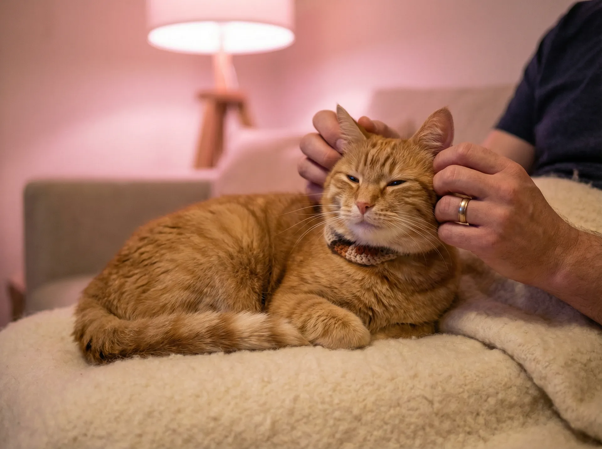 猫咪被温柔抚摸的幸福时刻 - 意大利种马 百度影音